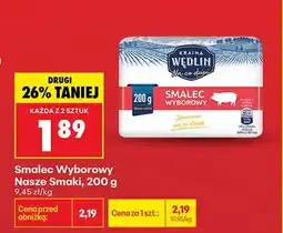 Biedronka Smalec wyborowy oferta