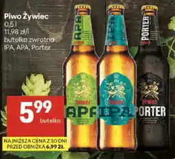 Delikatesy Centrum Piwo butelka bezwrotna IPA, APA, Porter oferta