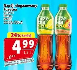 Prim Market Napój niegazowany Fuzetea lemon, peach oferta