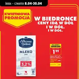 Biedronka Mleko UHT 3,2% oferta