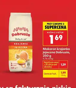 Biedronka Makaron krajanka jajeczna oferta