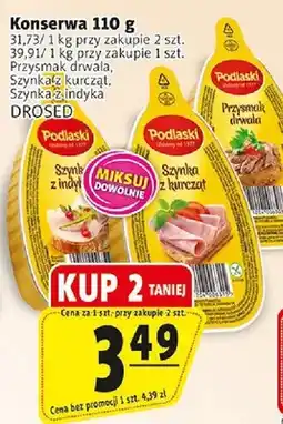 Prim Market Konserwa Przysmak dwała, Szynka z kurczaka, Szynka indycza oferta