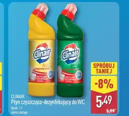 ALDI Płyn do czyszczenia wc Clinair oferta