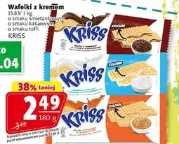 Prim Market Wafelki z kremem o smaku śmietankowym, kakaowym, toffi oferta
