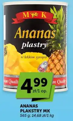 ABC Ananas plastry w lekkim syropie oferta