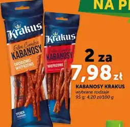 ABC Kabanosy extra cienkie drobiowo-wieprzowe, wieprzowe oferta