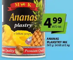 ABC Ananas plastry w lekkim syropie oferta