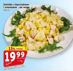 Prim Market Sałatka z kurczakiem i ananasem - na wagę oferta