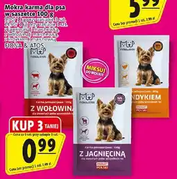 Prim Market Mokra karma dla psa w saszetce różne rodzaje oferta