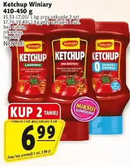 Prim Market Ketchup Winiary łagodny, pikantny, bezkostkowy, pikantny bez cukru oferta