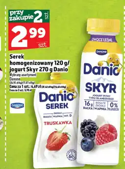 Topaz Serek homogenizowany Danone oferta