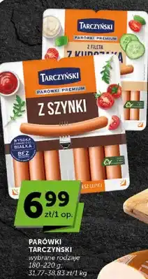 ABC Parówki Tarczyński wybrane rodzaje oferta