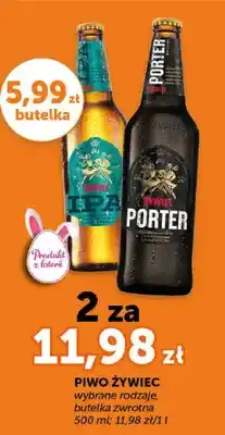 ABC Piwo Żywiec wybrane rodzaje oferta