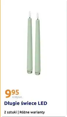 Action Długie świece LED 2 szt oferta