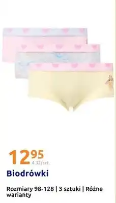 Action Majtki biodrówki dziecięce 3 szt oferta
