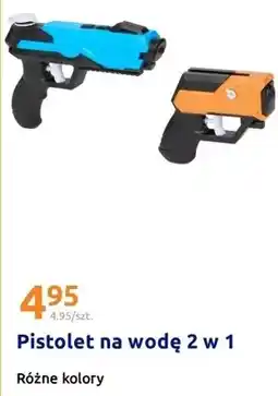 Action Pistolet na wodę 2w1 różne kolory oferta
