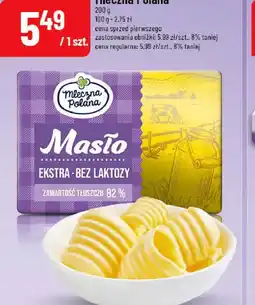 Polomarket Masło ekstra bez laktozy Mleczna Polana oferta