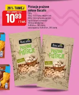 Polomarket Pistacje prażone solone Bacalis oferta