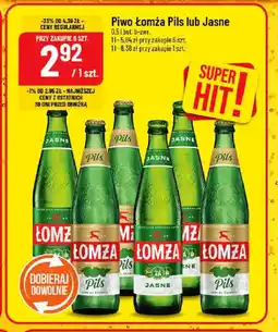 Polomarket Piwo Lomża Pils lub Jasne oferta