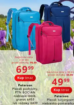 Poczta Polska Peterson Plecak turystyczny PTN BOCIAN oferta