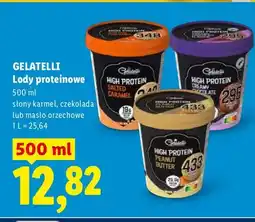 Lidl Lody proteinowe słony karmel oferta