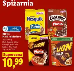 Lidl Płatki śniadaniowe Minis Chocapic oferta