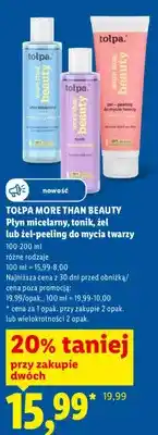 Lidl Płyn micelarny, tonik do mycia twarzy oferta