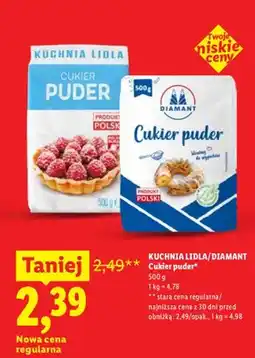 Lidl Cukier puder oferta