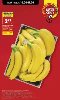 Biedronka Banany na wagę oferta