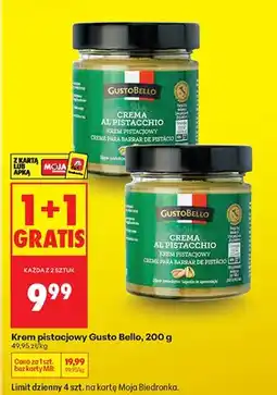Biedronka Krem pistacjowy oferta