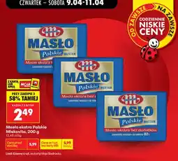 Biedronka Masło ekstra Polskie oferta