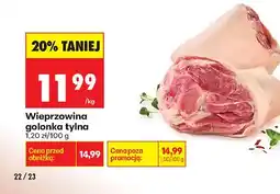 Biedronka Wieprzowina golonka tylna oferta