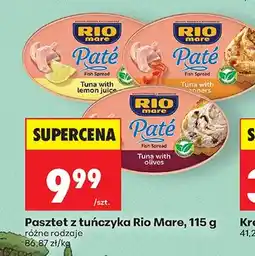 Biedronka Pasztet z tuńczyka różne rodzaje oferta