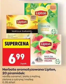 Biedronka Herbata aromatyzowana vanilla caramel oferta