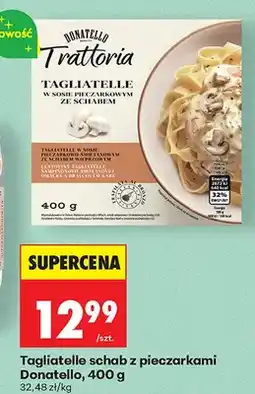 Biedronka Tagliatelle schab z pieczarkami w sosie pieczarkowym ze śmietaną oferta