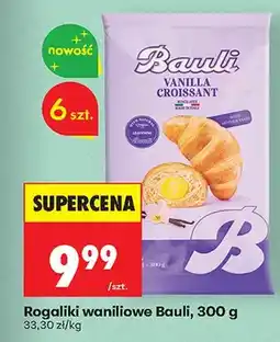 Biedronka Rogaliki waniliowe vanilla croissant oferta