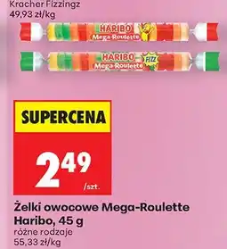 Biedronka Żelki owocowe Mega-Roulette różne rodzaje oferta