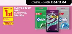 Biedronka Gumy do żucia Orbit Spearmint oferta