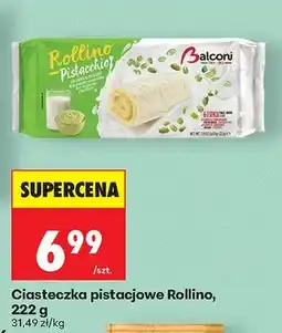Biedronka Ciasteczka pistacjowe Rollino oferta