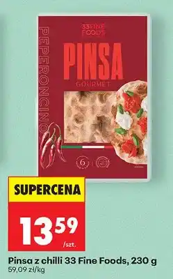 Biedronka Pinsa z chilli gourmet oferta