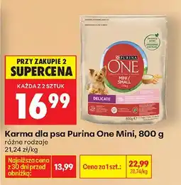 Biedronka Karma dla psa Mini oferta