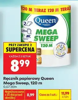 Biedronka Ręcznik papierowy Mega Sweep oferta