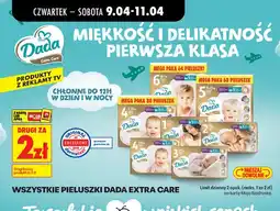 Biedronka Pieluchy Extra Care rozmiar 1 oferta