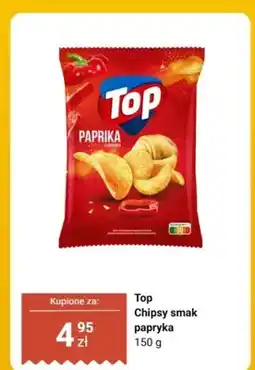 Biedronka Chipsy smak papryka oferta