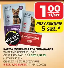 Top Market Karma mokra dla psa wybrane rodzaje oferta
