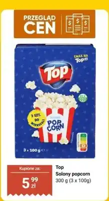 Biedronka Solony popcorn oferta