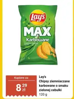 Biedronka Chipsy ziemniaczane karbowane o smaku zielonej cebulki oferta