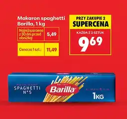 Biedronka Makaron spaghetti oferta