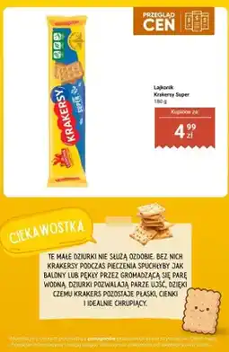 Biedronka Krakersy Super oferta