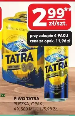 Top Market Piwo puszka, opak oferta
